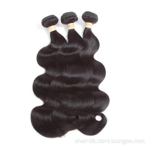 9A Straight Body Wave Very Cheap No Tangle No Shed Soft And Smooth, Natural Color 100% Brazilian Human Hair 10"-30" Hair Bundles